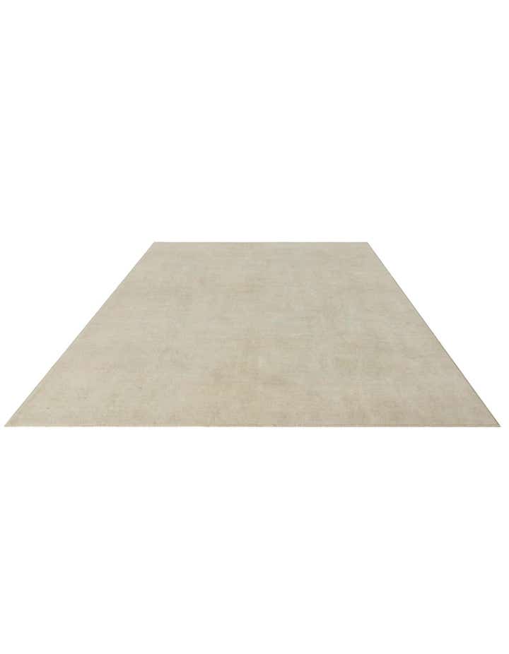 8' 11 x 13' 2 Hand Knotted Oushak Wool Rug