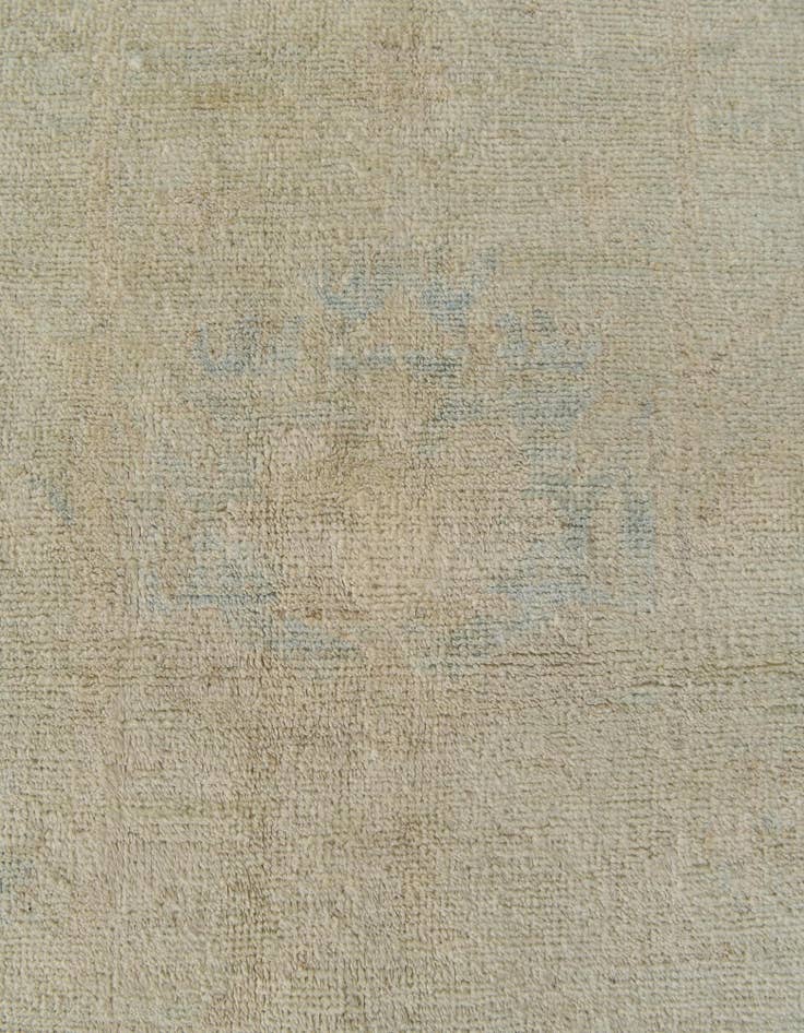 Detail image of 8' 11 x 13' 2  Hand Knotted Oushak Wool Rug