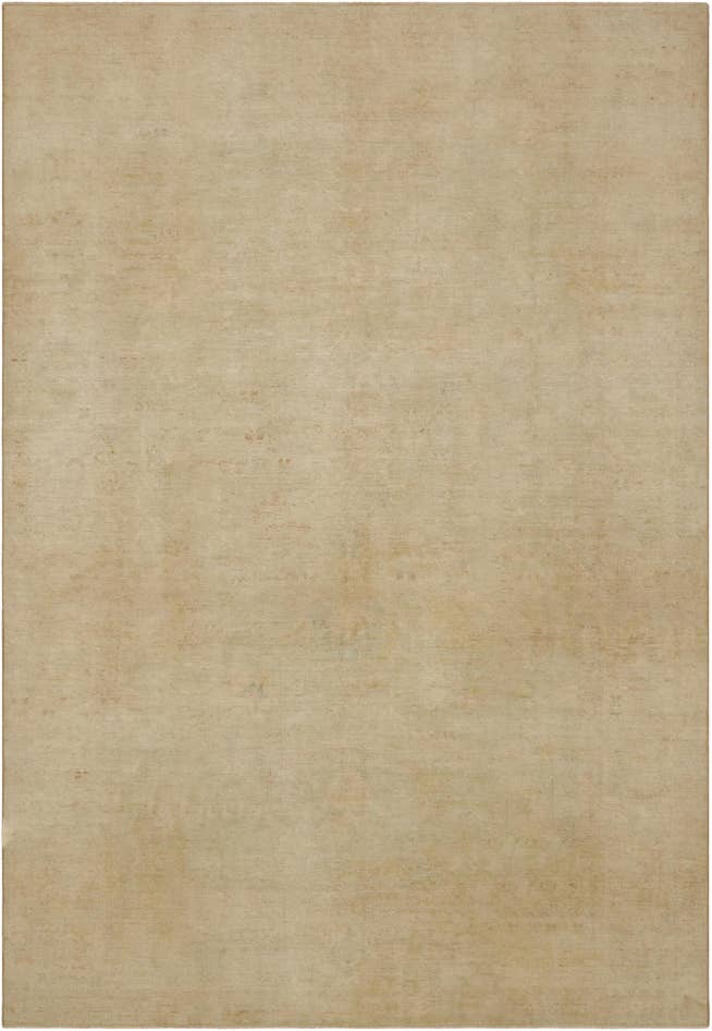 Detail image of 8' 11 x 13' 2 Hand Knotted Oushak Wool Rug