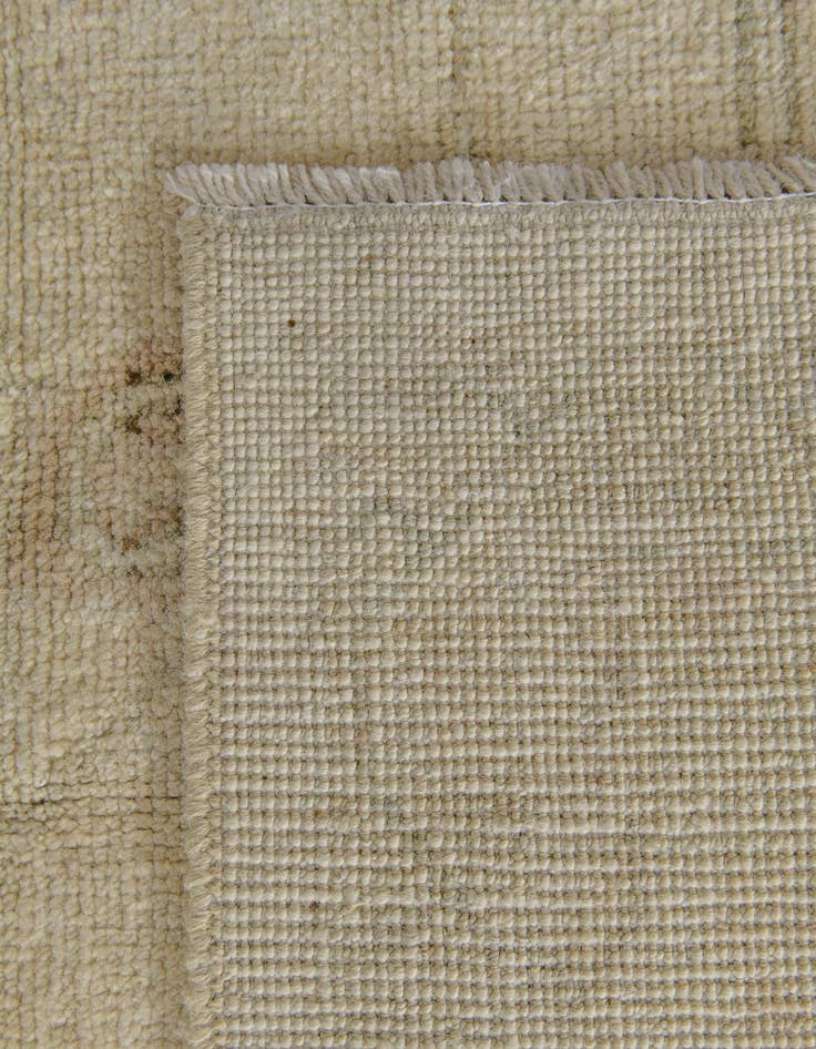 Detail image of 9' 2 x 11' 11  Hand Knotted Oushak Wool Rug