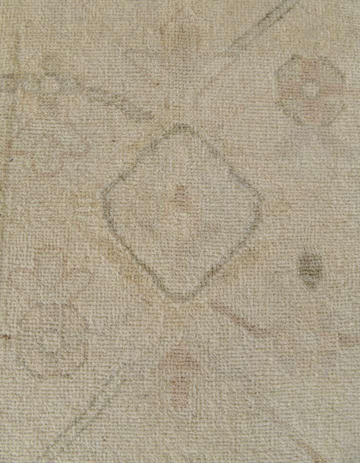 9' 2 x 11' 11 Hand Knotted Oushak Wool Rug