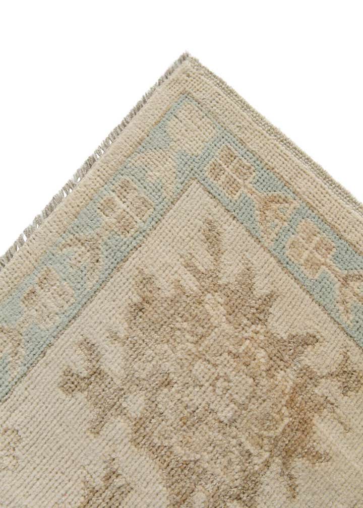 8' 3 x 9' 10 Hand Knotted Oushak Wool Rug