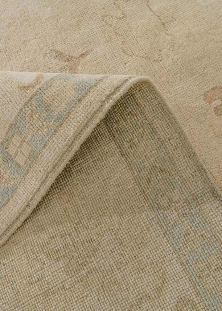 8' 3 x 9' 10 Hand Knotted Oushak Wool Rug