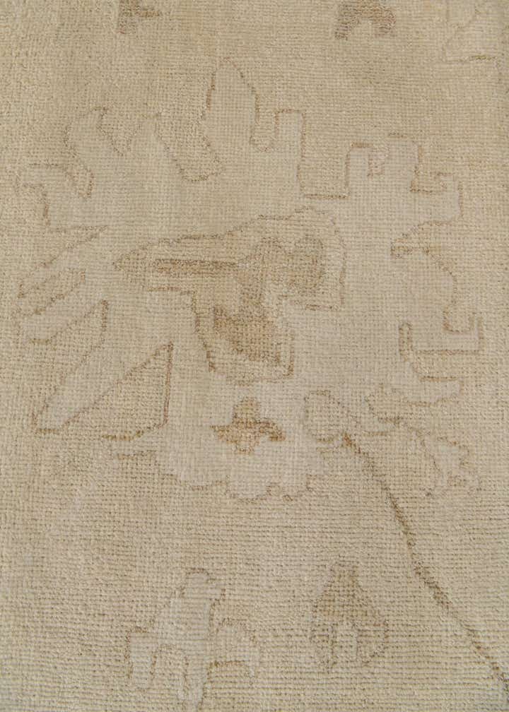 8' 3 x 9' 10 Hand Knotted Oushak Wool Rug