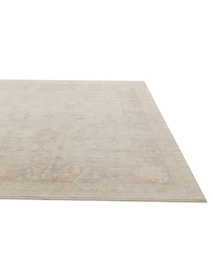 Detail image of 9' 2 x 11' 9  Hand Knotted Oushak Wool Rug