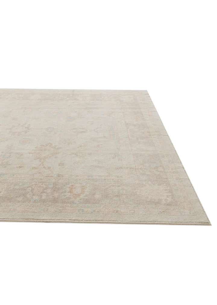 9' 2 x 11' 9 Hand Knotted Oushak Wool Rug