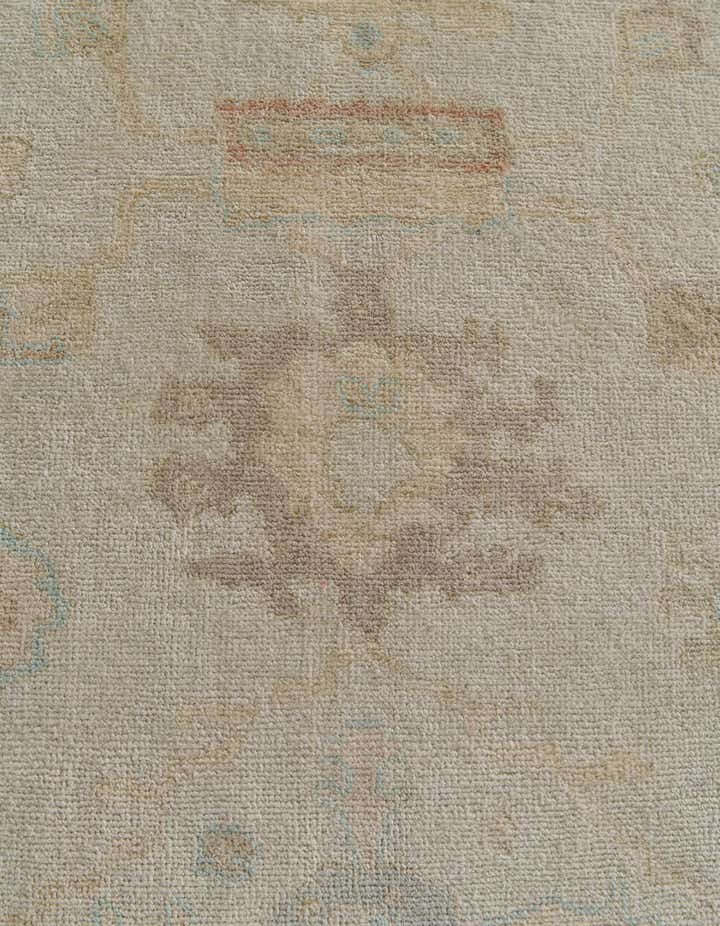 9' 2 x 11' 9 Hand Knotted Oushak Wool Rug