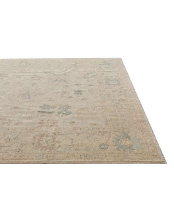8' 5 x 9' 10 Hand Knotted Oushak Wool Rug