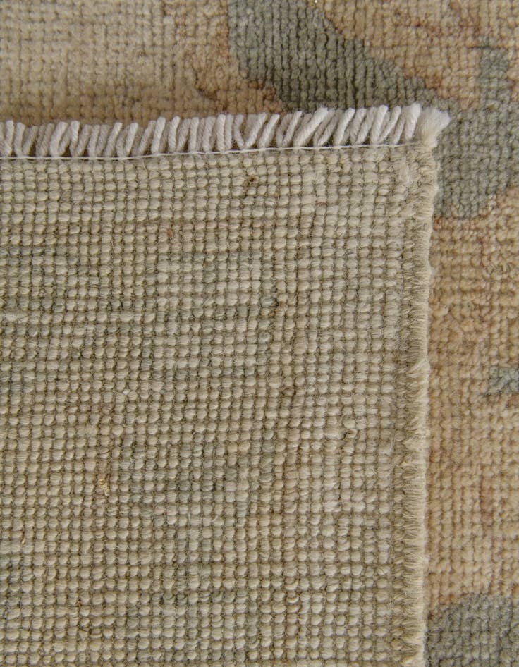 Detail image of 8' 5 x 9' 10  Hand Knotted Oushak Wool Rug
