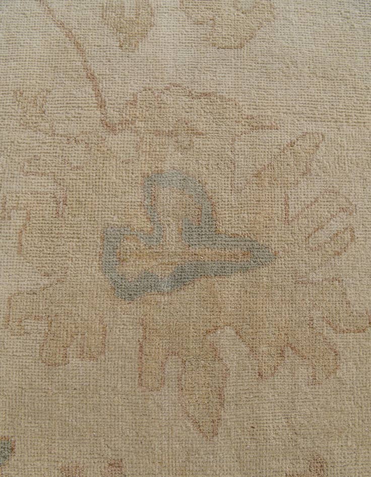 Detail image of 8' 5 x 9' 10  Hand Knotted Oushak Wool Rug