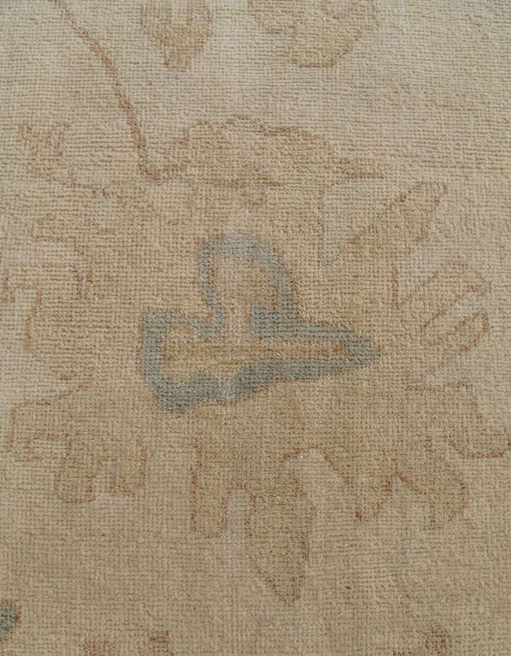 8' 5 x 9' 10 Hand Knotted Oushak Wool Rug