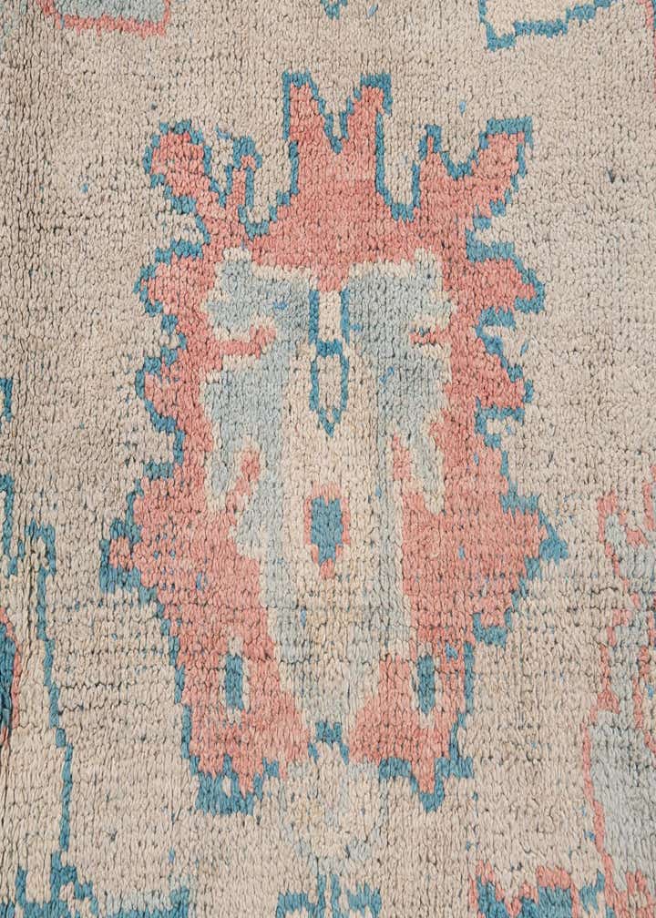 8' 2 x 10' 6 Hand Knotted Oushak Wool Rug
