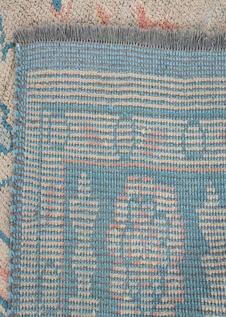 8' 2 x 10' 6 Hand Knotted Oushak Wool Rug