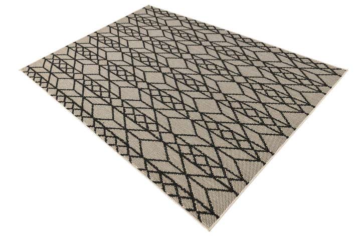 5' 3 x 7' 5 Easy-Clean Modern Indoor / Outdoor Rug