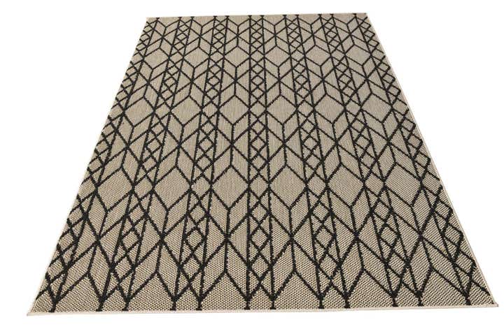 5' 3 x 7' 5 Easy-Clean Modern Indoor / Outdoor Rug