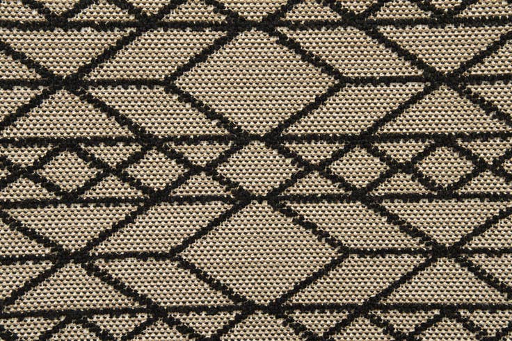 Detail image of 5' 3 x 7' 5 Easy-Clean Modern Indoor / Outdoor Rug