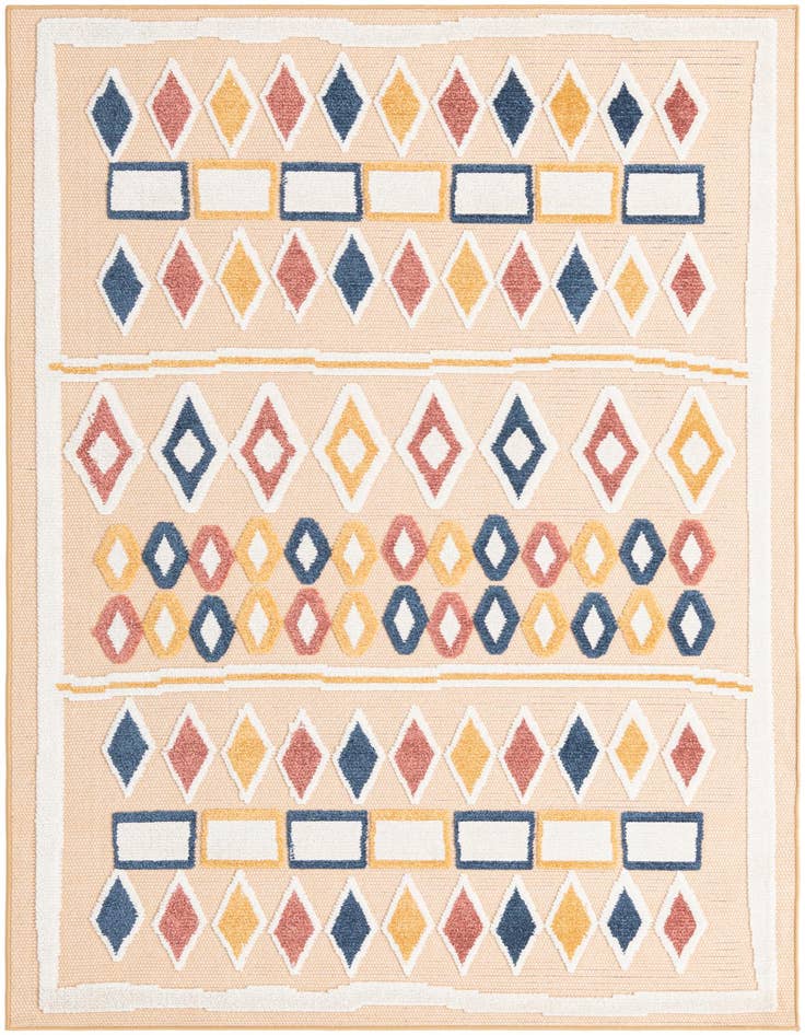 Detail image of 5' x 7' 7 Easy-Clean Indoor / Outdoor Rug