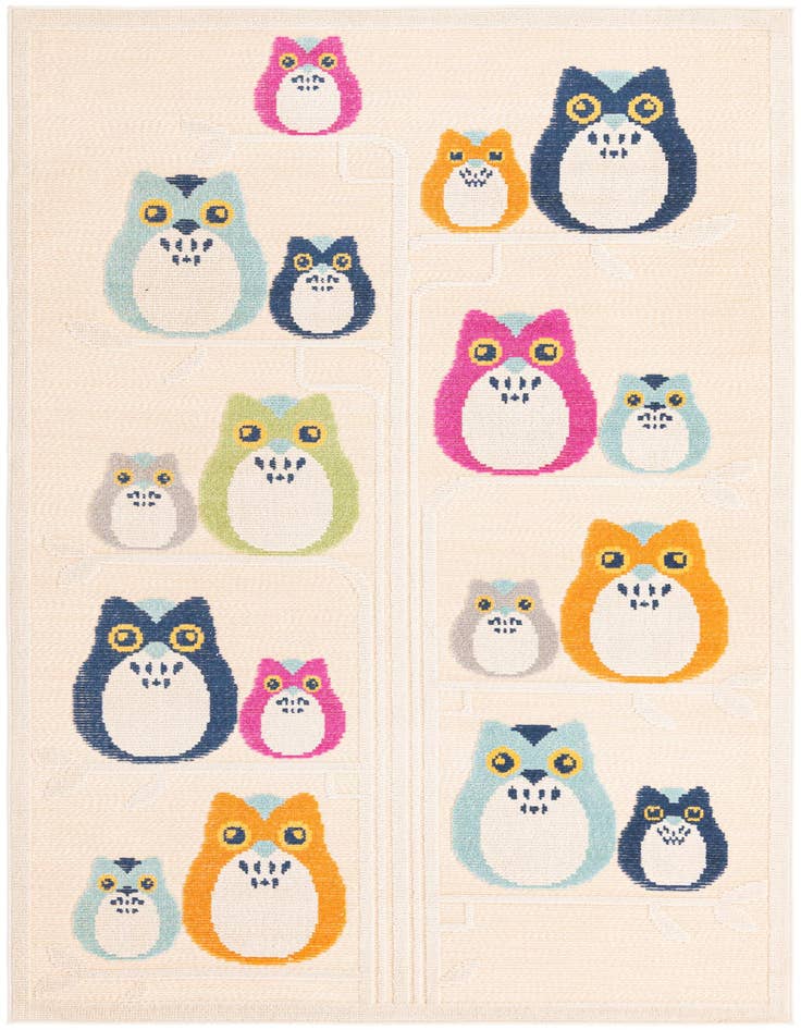 Detail image of 5' 3 x 7' 7 Easy-Clean Indoor / Outdoor Rug