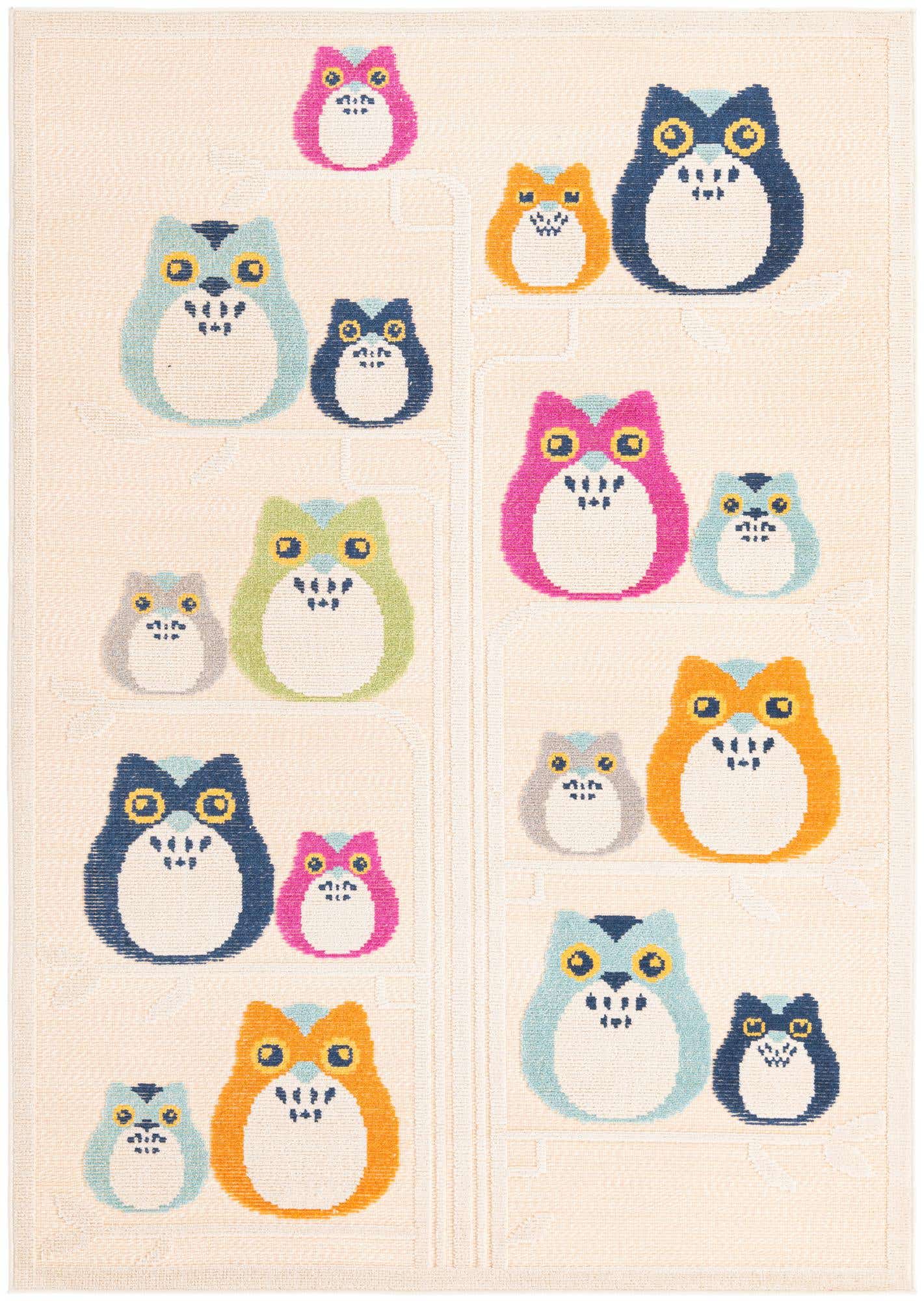 5' 3 x 7' 7 Easy-Clean Indoor / Outdoor Rug