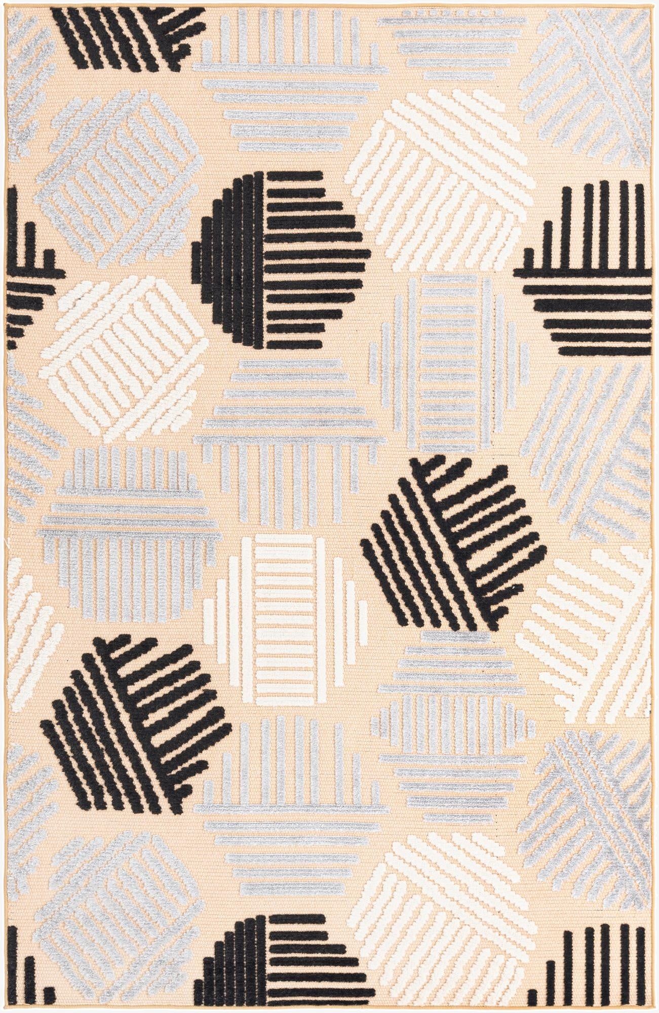 Primary image 5' 3 x 7' 7  Washable  Indoor / Outdoor Rug