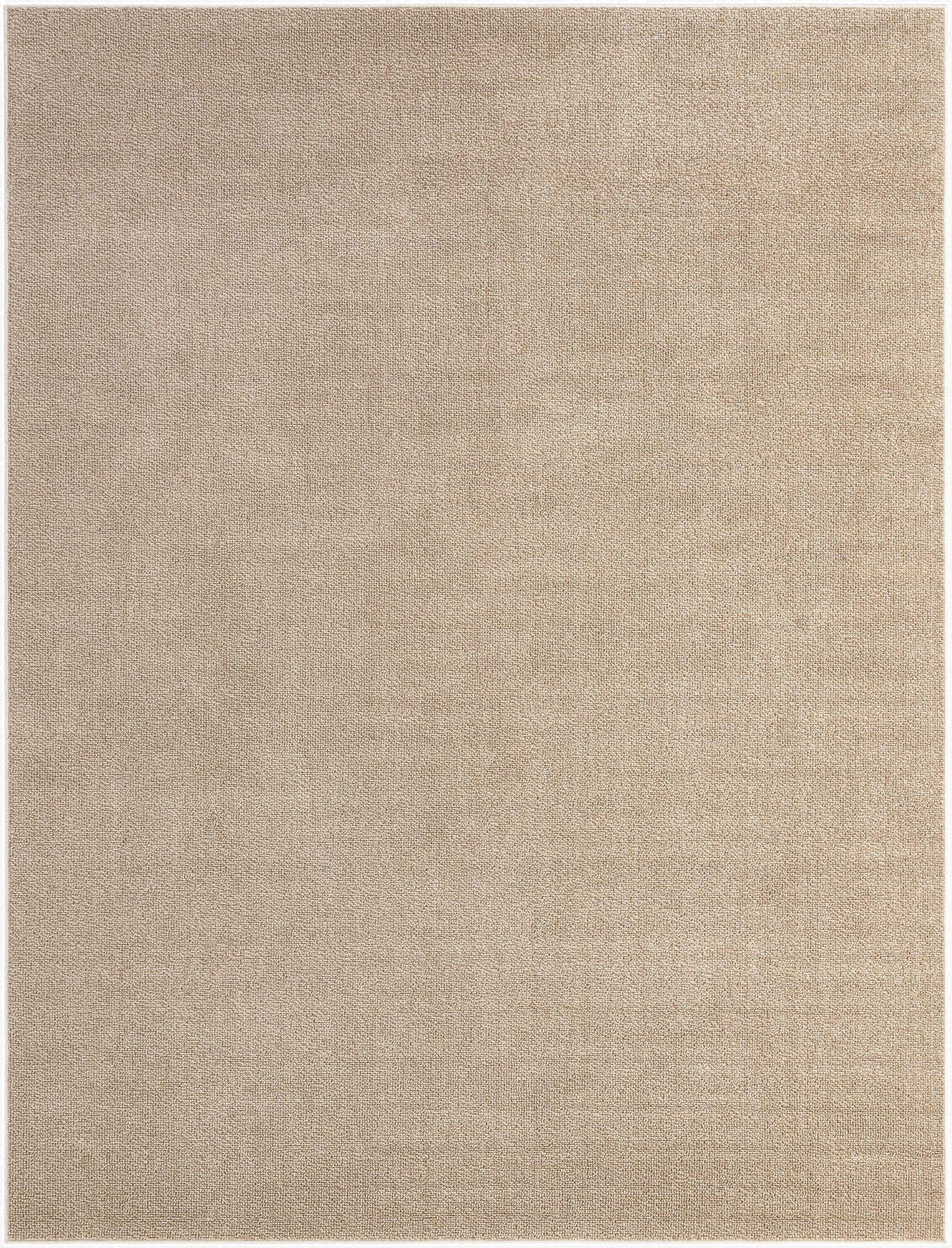 7' 10 x 10'  Washable Solid Indoor / Outdoor Rug