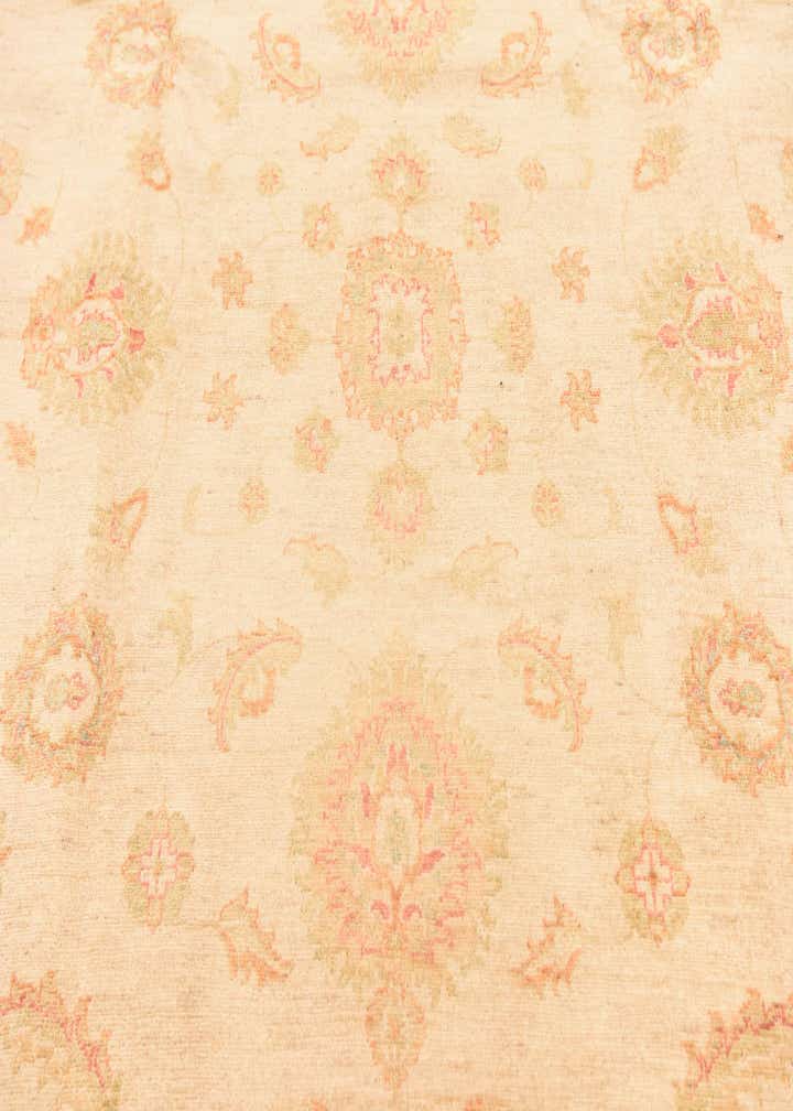 8' 5 x 9' 9 Hand Knotted Peshawar Ziegler Rug