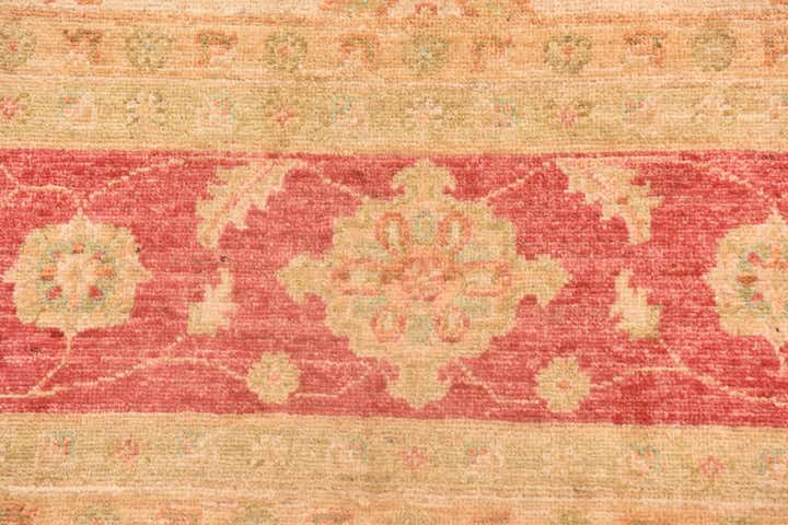 8' 5 x 9' 9 Hand Knotted Peshawar Ziegler Rug