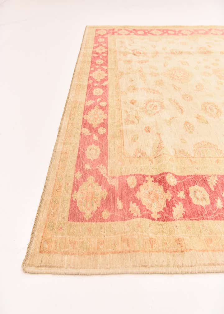 8' 5 x 9' 9 Hand Knotted Peshawar Ziegler Rug