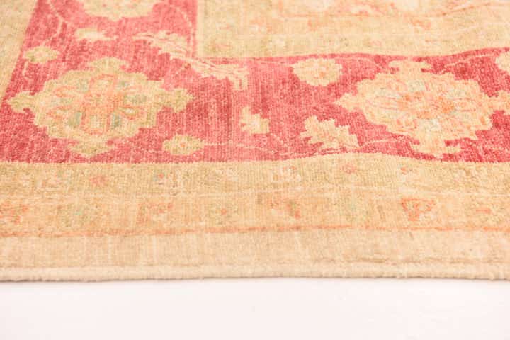 8' 5 x 9' 9 Hand Knotted Peshawar Ziegler Rug