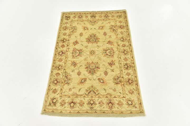 2' 8 x 4' Hand Knotted Peshawar Ziegler Rug