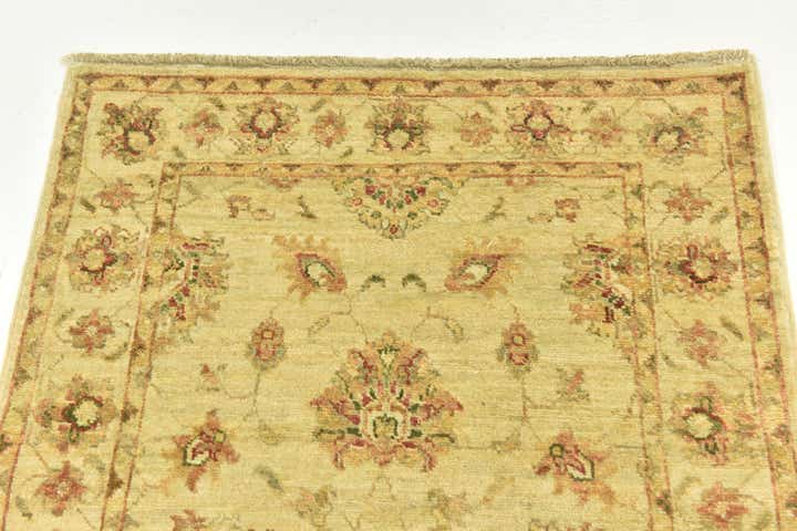 2' 8 x 4' Hand Knotted Peshawar Ziegler Rug