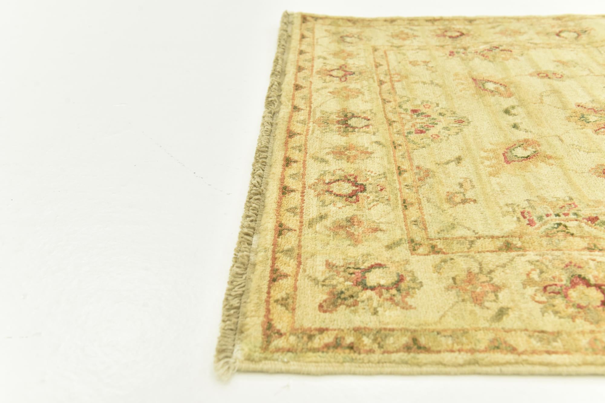 2' 8 x 4' Hand Knotted Peshawar Ziegler Rug