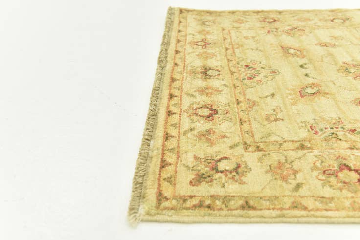 Detail image of 2' 8 x 4' Hand Knotted Peshawar Ziegler Rug