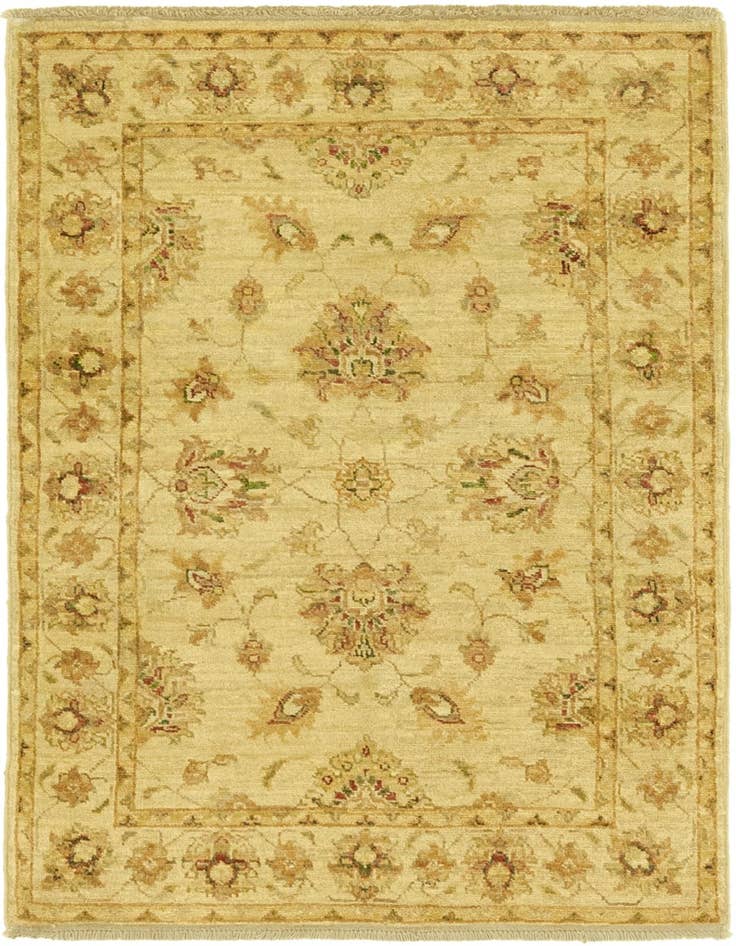 Detail image of 2' 8 x 4' Hand Knotted Peshawar Ziegler Rug