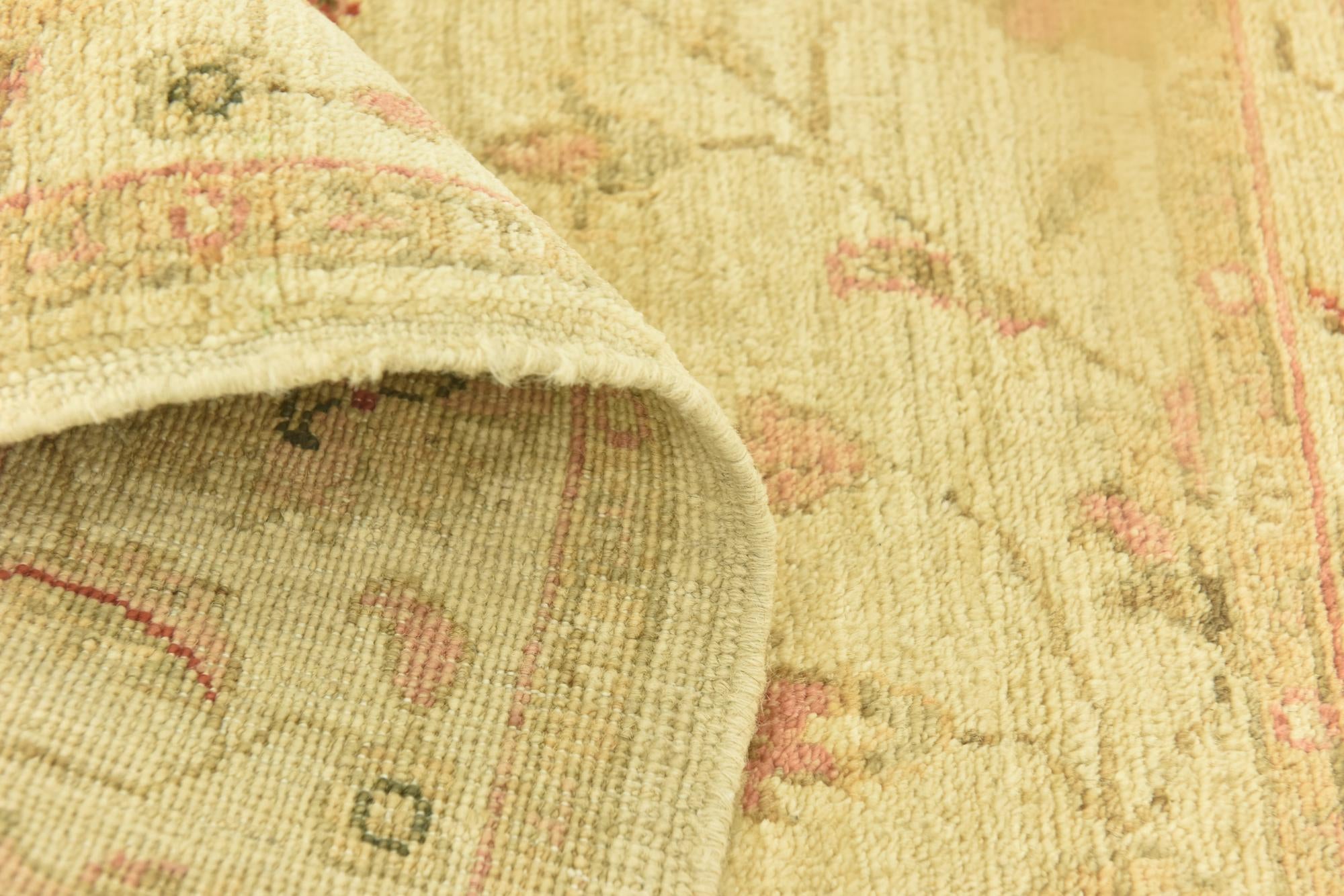 3' 5 x 4' 9 Hand Knotted Peshawar Ziegler Rug