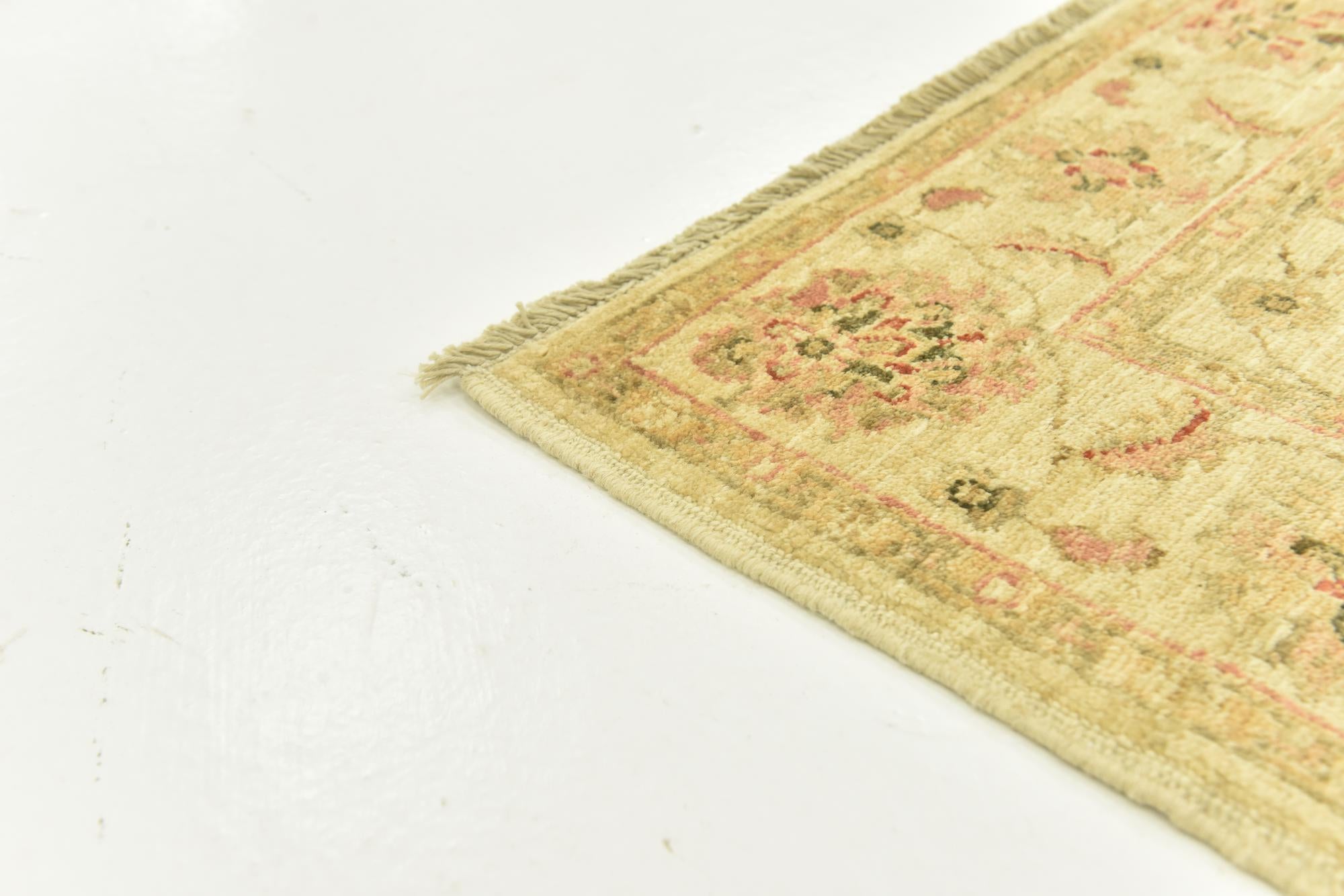 3' 5 x 4' 9 Hand Knotted Peshawar Ziegler Rug