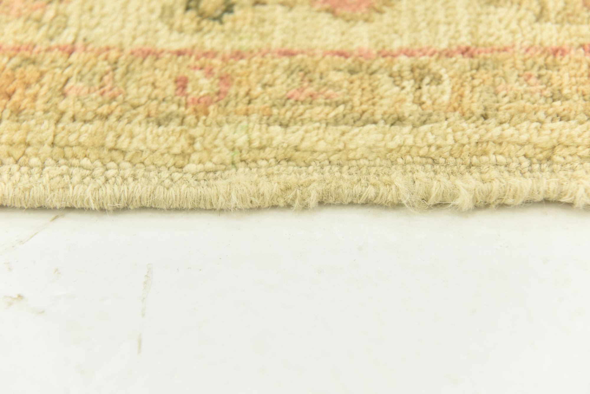 3' 5 x 4' 9 Hand Knotted Peshawar Ziegler Rug