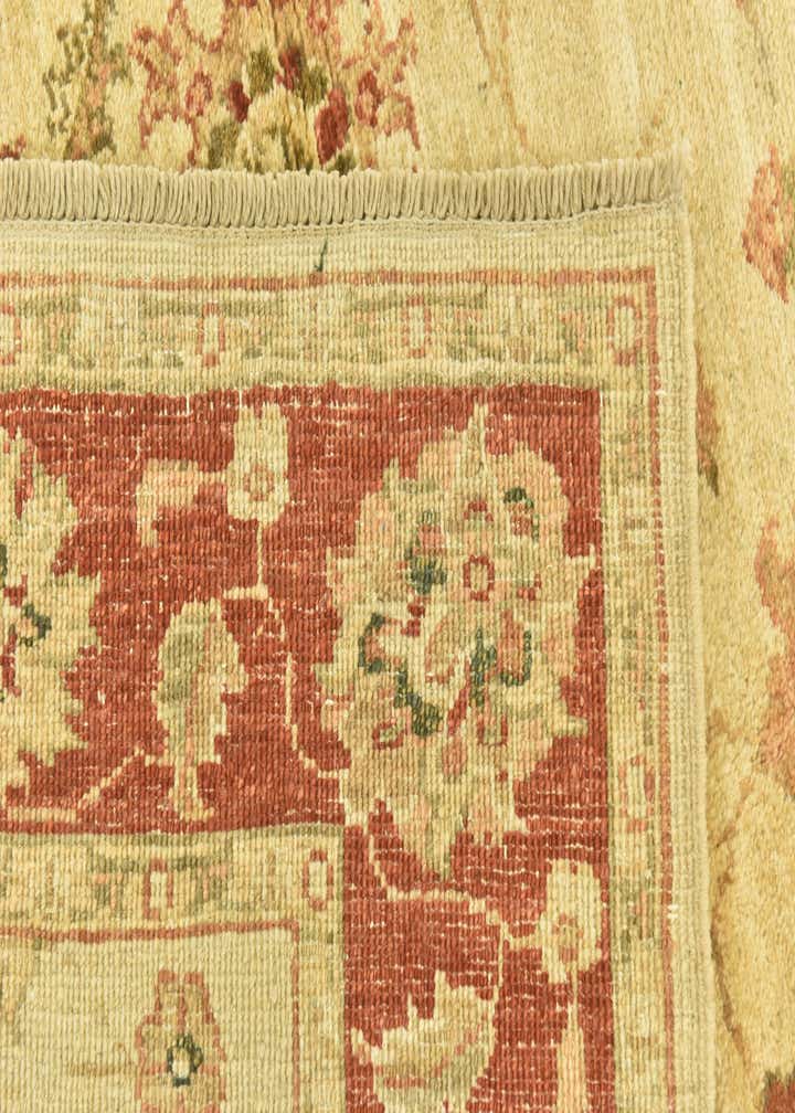 3' 6 x 4' 9 Hand Knotted Peshawar Ziegler Rug