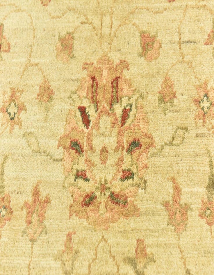 Detail image of 3' 6 x 4' 9 Hand Knotted Peshawar Ziegler Rug