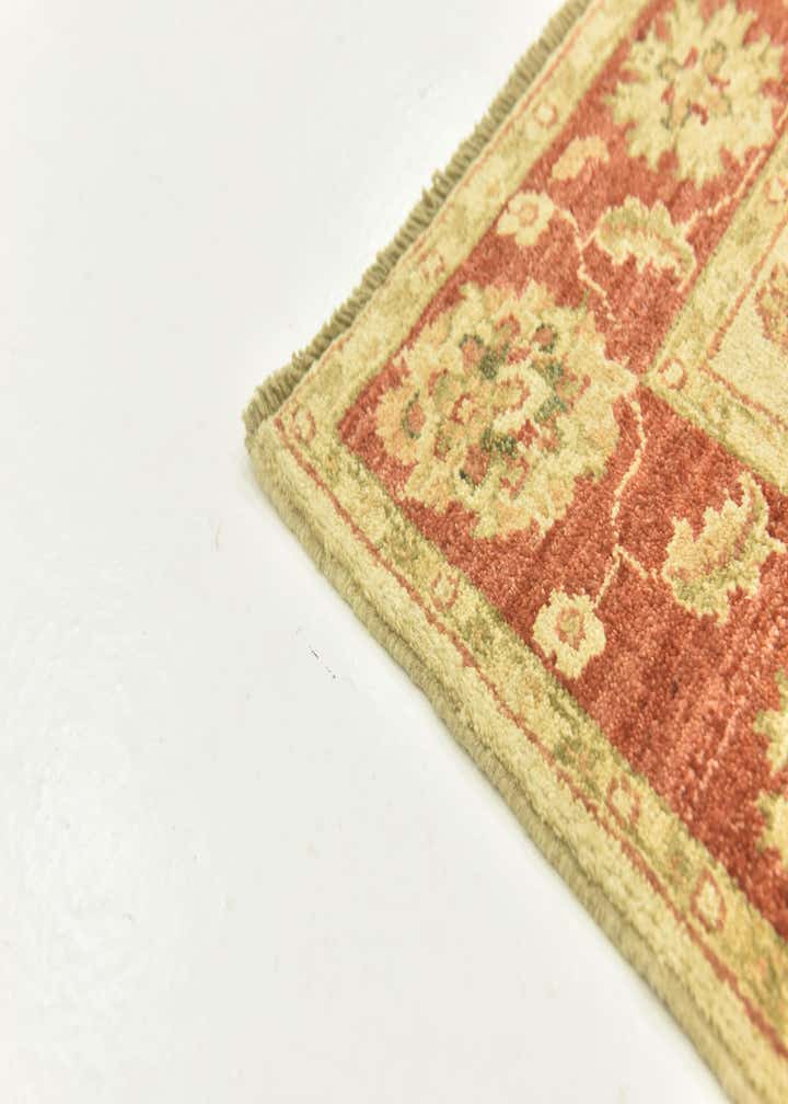 3' 6 x 4' 9 Hand Knotted Peshawar Ziegler Rug