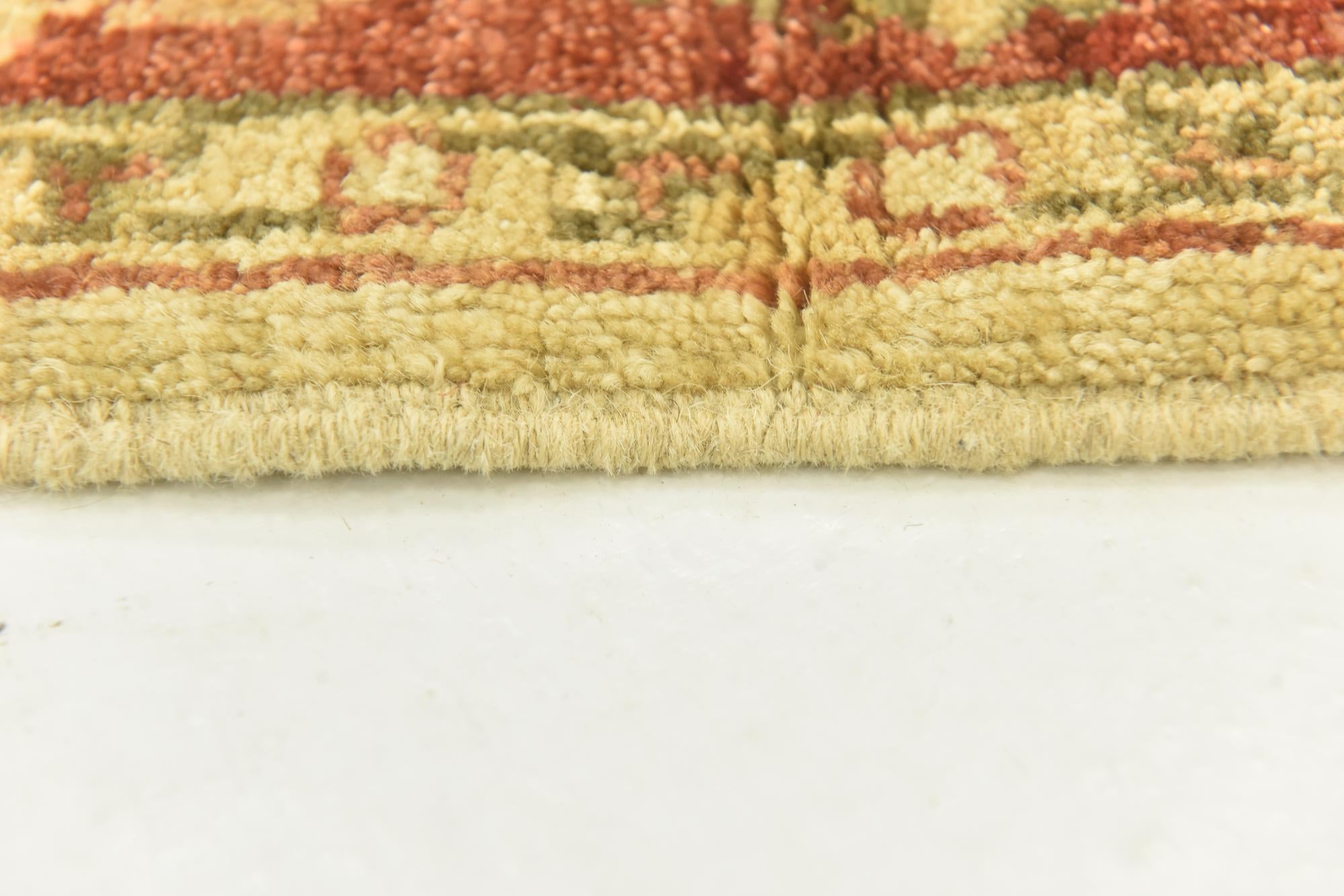 3' 6 x 4' 9 Hand Knotted Peshawar Ziegler Rug