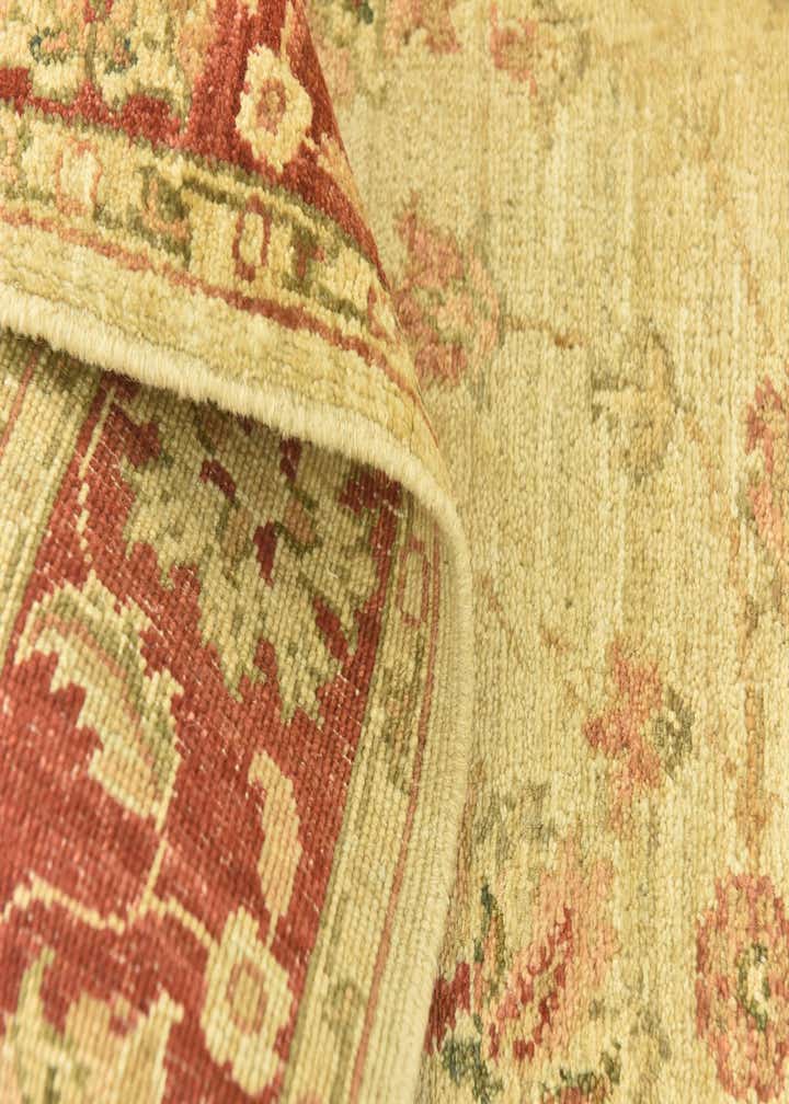 3' 6 x 4' 9 Hand Knotted Peshawar Ziegler Rug