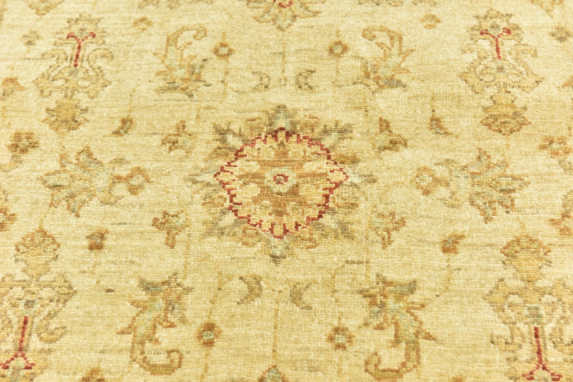 3' 3 x 4' 11 Hand Knotted Peshawar Ziegler Rug