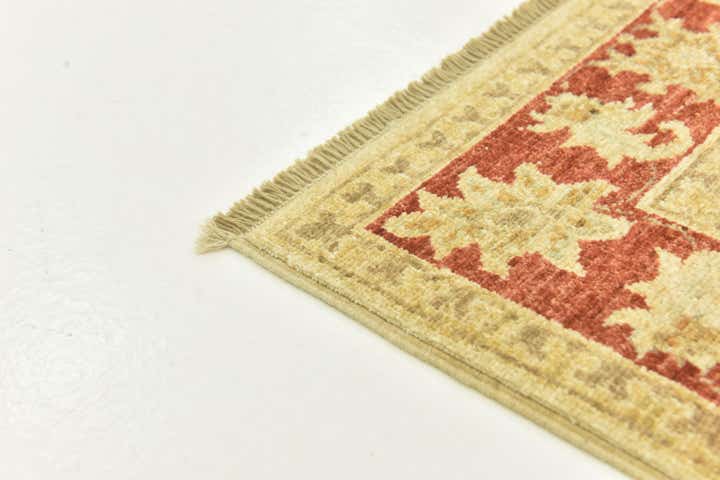 3' 3 x 4' 11 Hand Knotted Peshawar Ziegler Rug