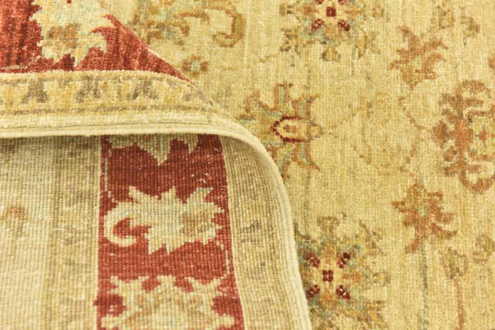 3' 3 x 4' 11 Hand Knotted Peshawar Ziegler Rug