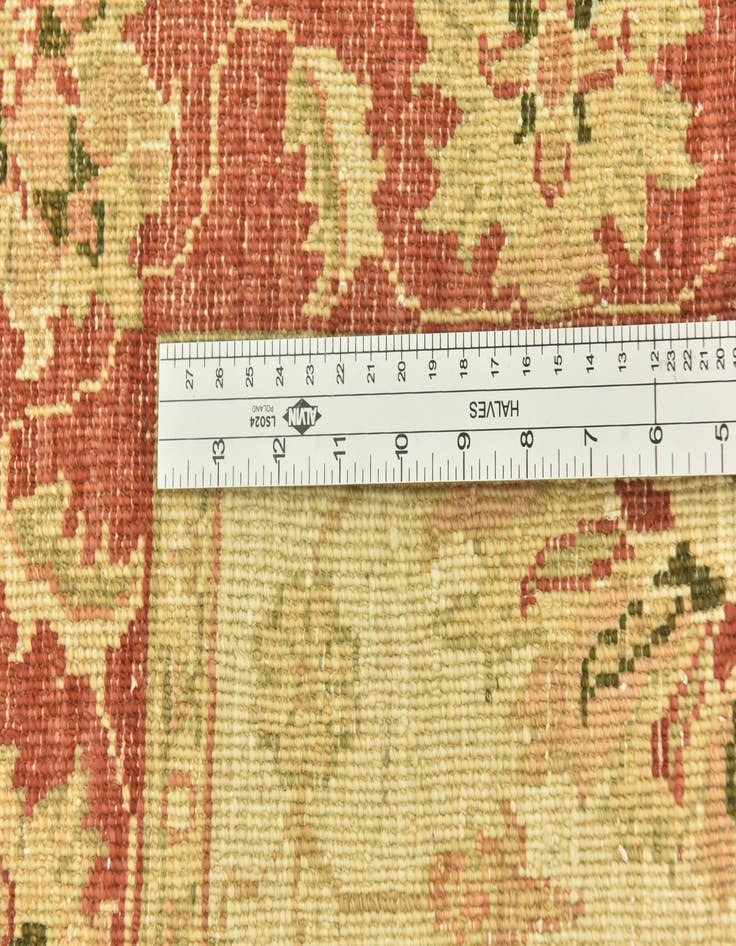 Detail image of 3' 5 x 5'  Hand Knotted Peshawar Ziegler Rug