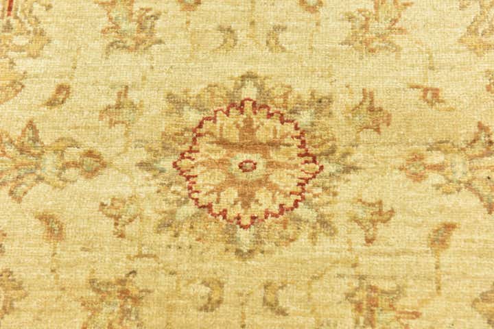 3' 5 x 4' 10 Hand Knotted Peshawar Ziegler Rug