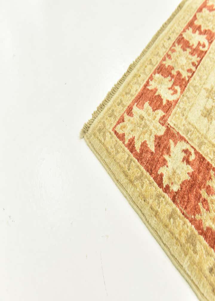 3' 5 x 4' 10 Hand Knotted Peshawar Ziegler Rug