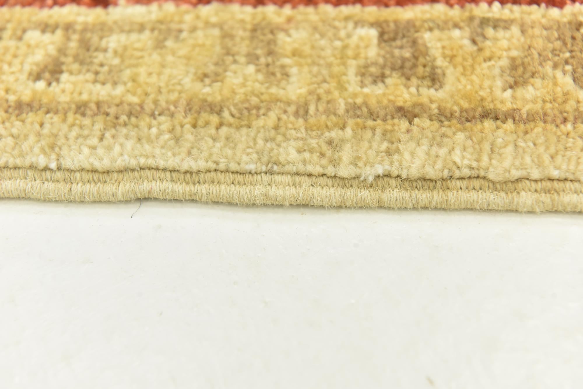 3' 5 x 4' 10 Hand Knotted Peshawar Ziegler Rug