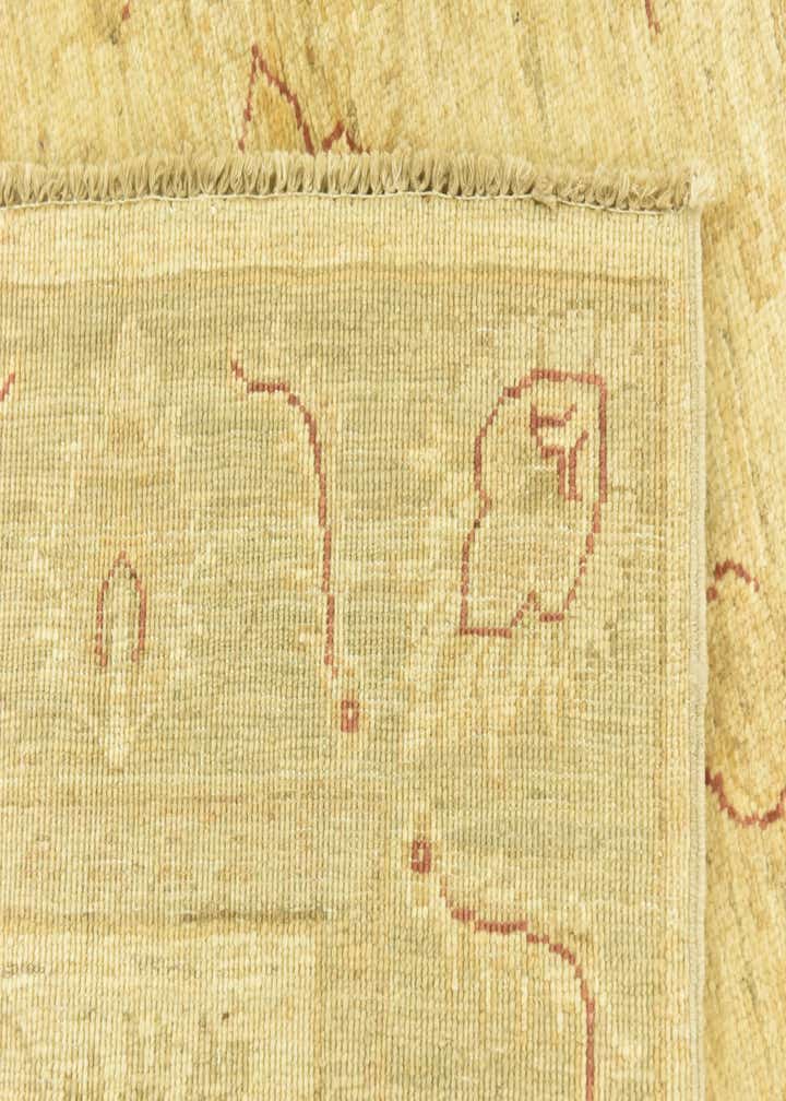 3' 5 x 4' 11 Hand Knotted Peshawar Ziegler Rug